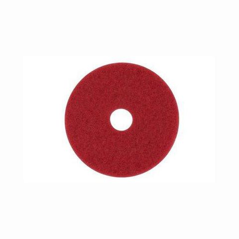 Cleaning Scrubbing Pads 455mm - RED