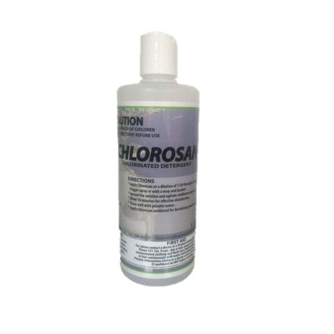 Chlorosan Bottle Empty w/ Flip Lid-500ml