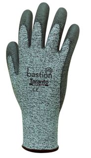 Taranto Cut 5 Grey Gloves-Small/Size 7