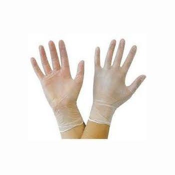 Gloves Vinyl Clear P/F Med 100/box