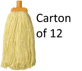 Duraclean 400g Mop Head-Yellow-Carton 12