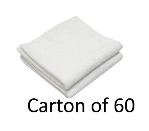 Microfibre Cloth White Carton