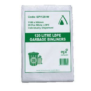 EPI Degradable 120L BinLinerUM21