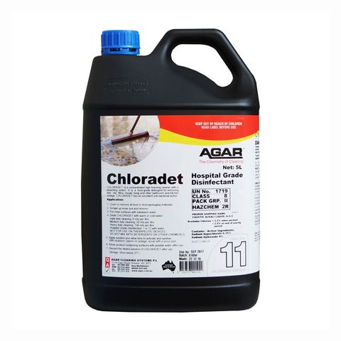 Agar Chloradet 5l foaming caustic cleane