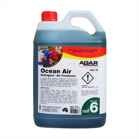 Agar Ocean Air 5L Deodoriser Cleaner PH6