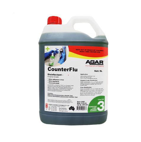 Counter Flu 5L TGA COVID Disinfectant
