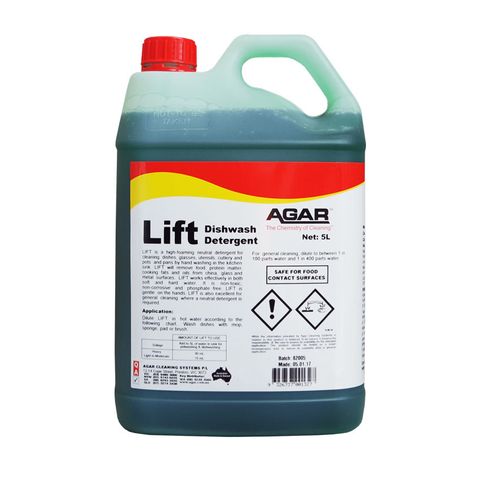 Agar Lift 5l Hand Dishwashing Liquid
