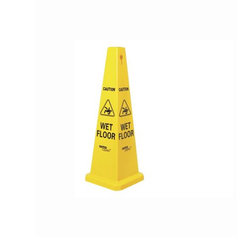 Medium Caution Wet Floor Cone 690MM