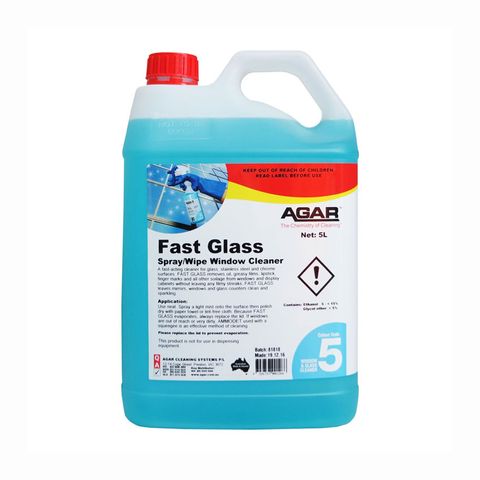 Agar Fast Glass 5L Window Cleaner