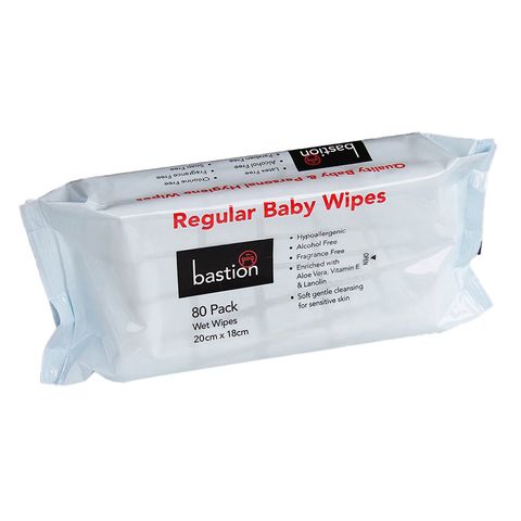 Regular Baby Wipes 80sh 200x180mm