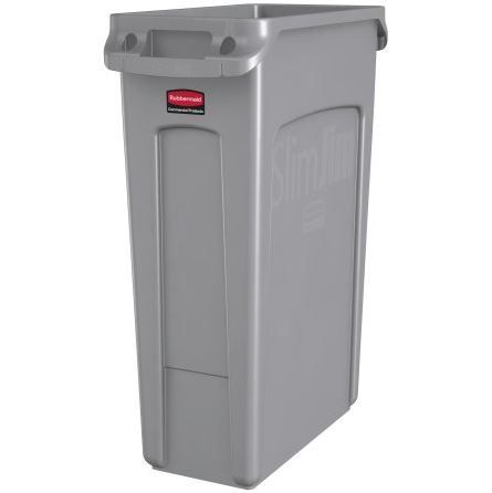 Slim Jim Vented Bins ctn4 60 litre Grey