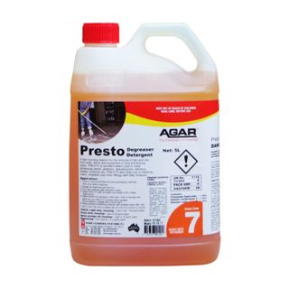 Agar Presto Caustic Degreaser 5L PH13.5