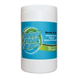 Speedy Clean Wipes Canister can100