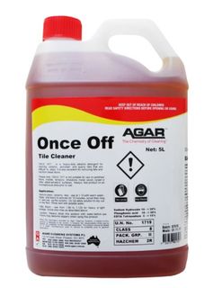 Agar Once Off 5L Hard Surface Clean PH14