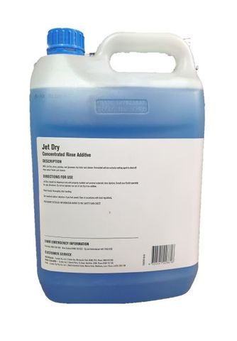Jet Dry Rinse 5litre ctn 2 bottles