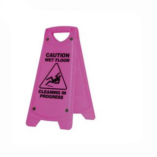 'A' Frame Wet Floor Sign PINK