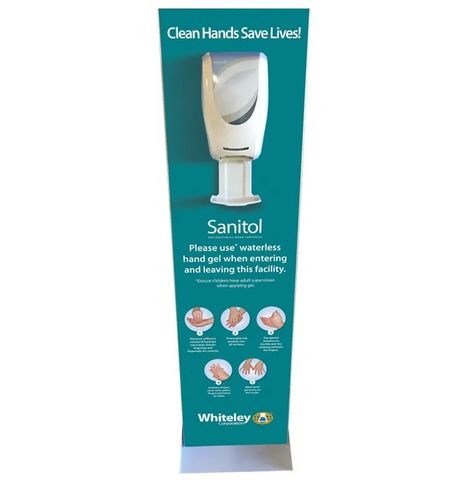 Sanitiser Sanitol Dispenser Stand