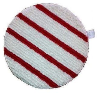 Bonnet Pad 45cm Red/White