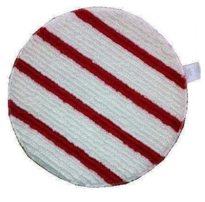 Bonnet Pad Red/White