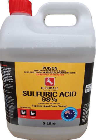 Acide de batterie 5L sulfurique