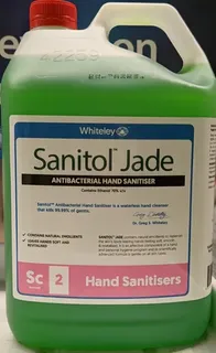 Sanitol 190584 Gel 5litre Jade Sanitiser