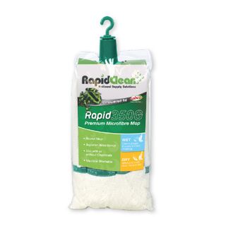 Ctn12 Rapid M/fibre Round Mop GREEN 350