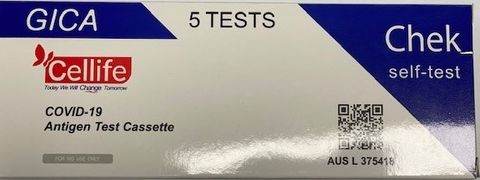 Rapid Antigen pkt5 test