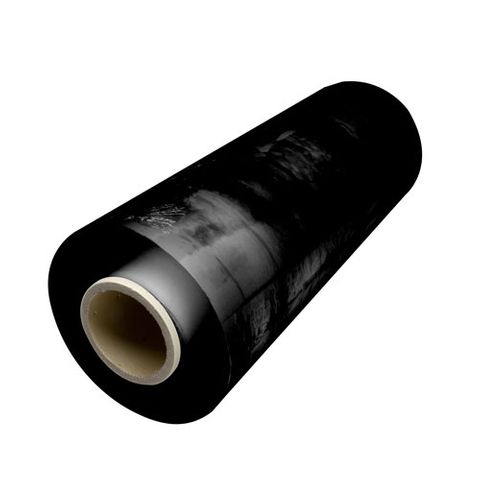 Black Pallet Wrap Roll 500mmx1186m 23um