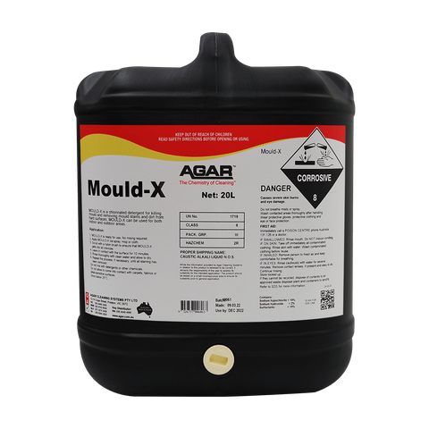 Agar Mould-X 20lit Chlorinated Mould Kil