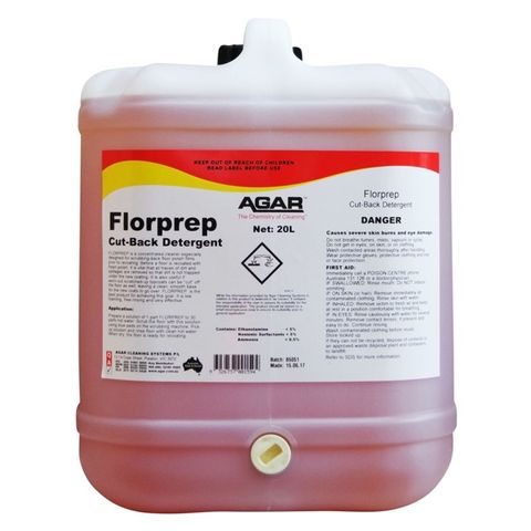 Florprep 20lit Cut Back detergent