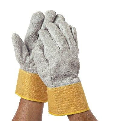 All purpose leather trimming gloves