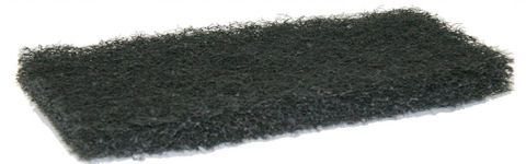 250mmx115mm Glitterpad - Black