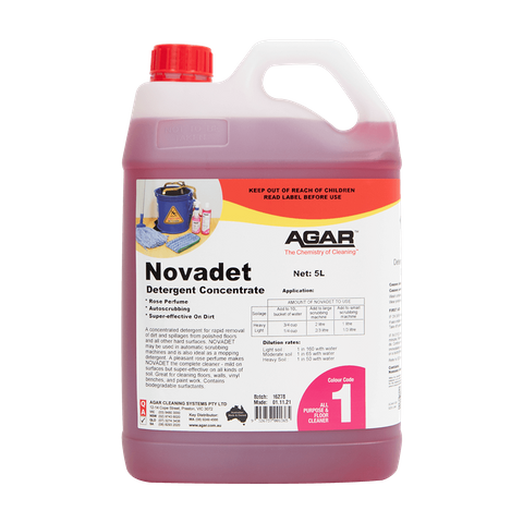 Agar Novadet 5Lit Floor Cleaner PH9