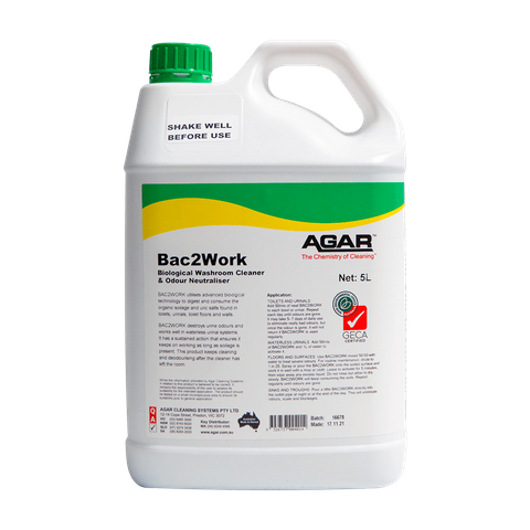 Agar Bac2Work 5L biological bathroom