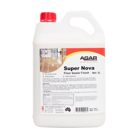 Agar Super Nova 5lit sealer durable glos