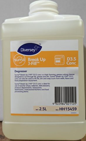 Diversey Break-up JF2.5Lct2 degreaseCLEA
