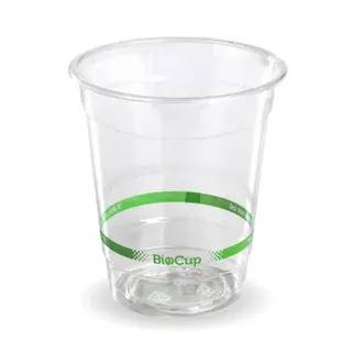 250ml Cup Clear Flat bottomCTN2000Starch