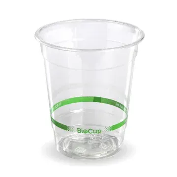 250ml Cup Clear Flat bottomCTN2000Starch