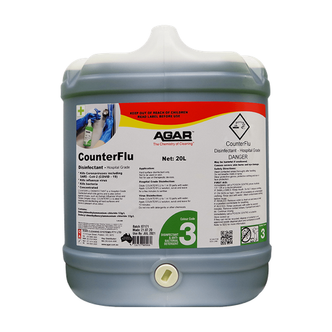 Counter Flu 20L TGA COVID Disinfectant