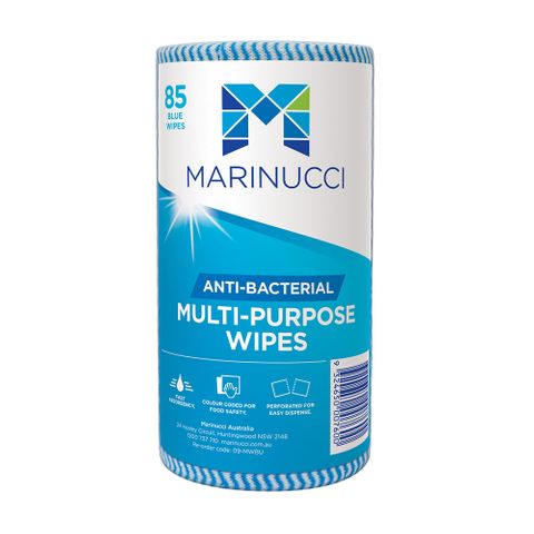 Multi-Purpose Anti-Bacterial Wipes Blue
