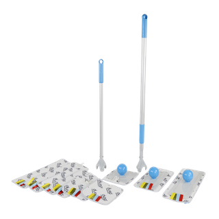 Duop Kit M/Fibre 3 holders, pole, mops