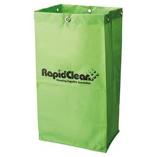 Green RapidClean Janitors Cart Bag