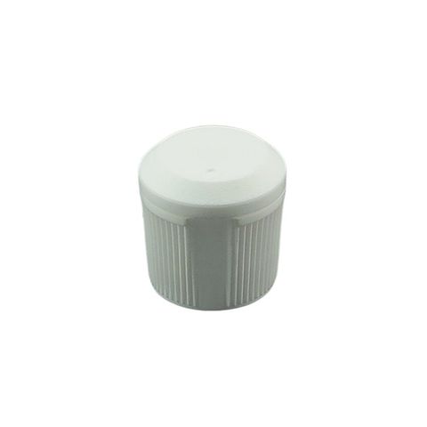 28mm 410 White Flip-Seal Cap