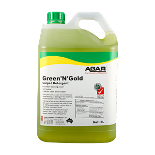Agar Green 'N' Gold Carpet Detergent 5L