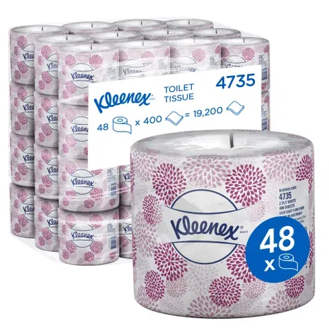 2 Ply Deluxe 400 Sheet Toilet Paper