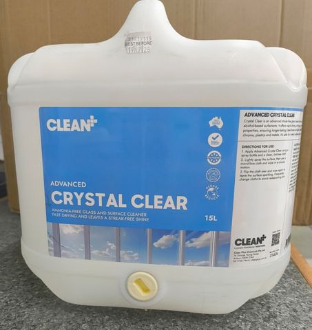 Crystal Clear Window Cleaner 15L