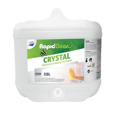 Crystal Clear Window Cleaner 15L