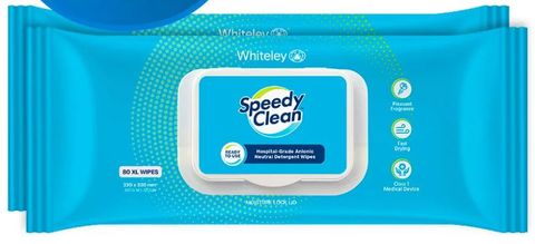 Speedy Clean pk80 Hospital Wipes Flat