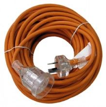 Orange Rubber 20m 10amp 3 Core