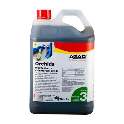 Agar Orchids 5L Disinfectant Detergent